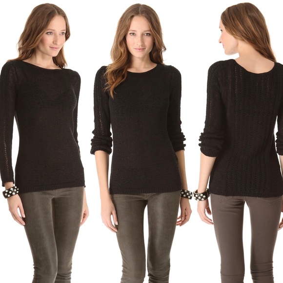 2/$50 - Rachel Zoe Karla Openwork Sweater - Picture 8 of 8